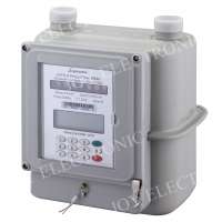 natural gas meter STS keypad prepaid gas meter