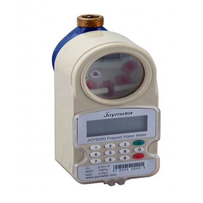 integrated sts prepaid water meter with keypad brass dry dial DN15/20/25mm