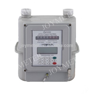 JOYQ-3 STS Gas Meter prepaid gas meter