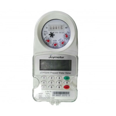 STS Prepaid Digital Token Water Flow Meter